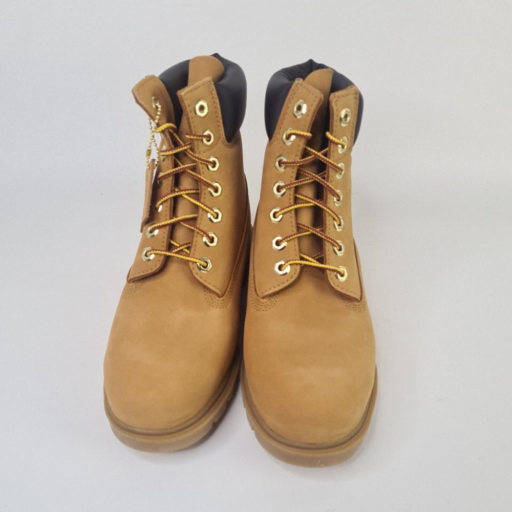 Timberland 6 Inch Classic Boot Wheat Brown Waterproof Boots - Picture 4 of 12